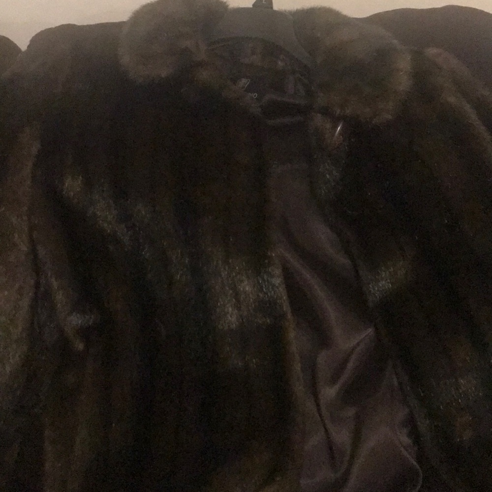 Alpine studio fur long women’s jacket - Picture 6 of 7